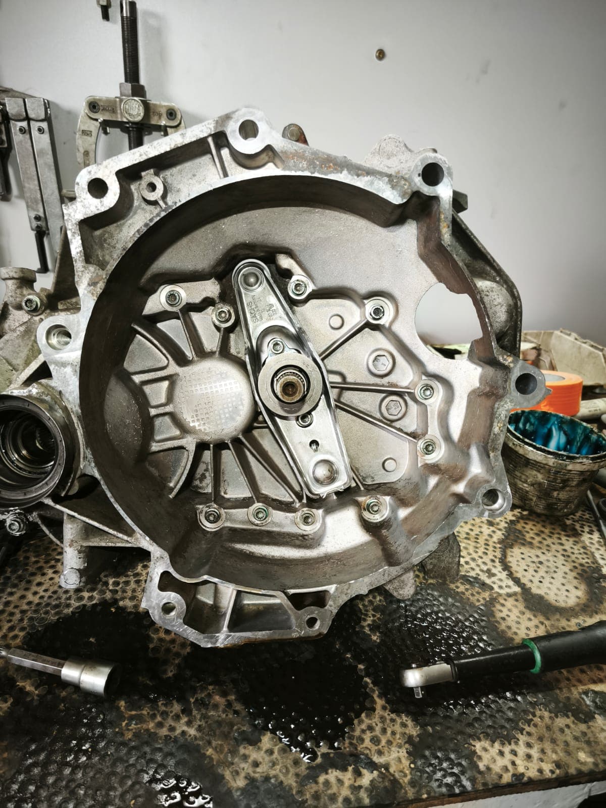 Převodovka zevnitř